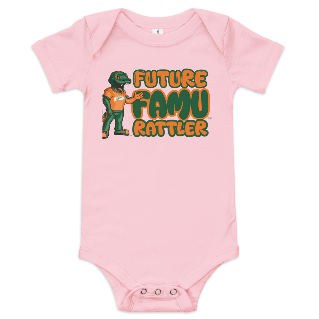 Pink Famu Rattler Future FAMU Rattler Baby Bodysuit - Multiple Colors – HBCU Pride & Joy