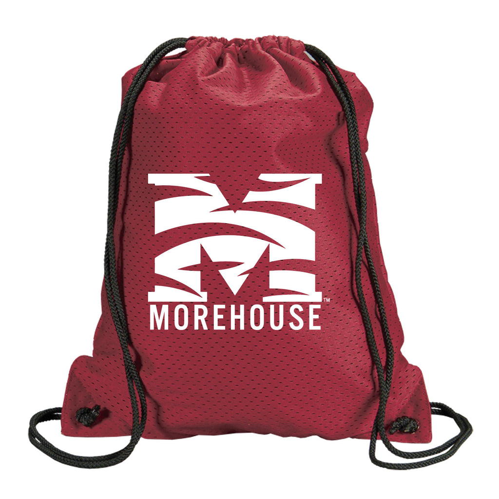 Morehouse Pride Mesh drawstring backpack
