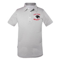 Clark Atlanta Prepster Striped Polo