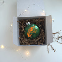 It's A Baby Rattler Holiday Christmas Ornament - HBCUprideandjoy