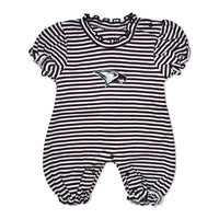 NCCU Cutie Striped Romper - HBCUprideandjoy