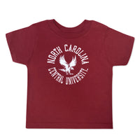 Little NCCU Eagle Toddler Tee - HBCUprideandjoy