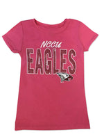 NCCU Diva in Training Glitter Pirate Tee Pink - HBCUprideandjoy