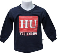“HU…You Know!” En-Chanting Tee Navy - HBCUprideandjoy
