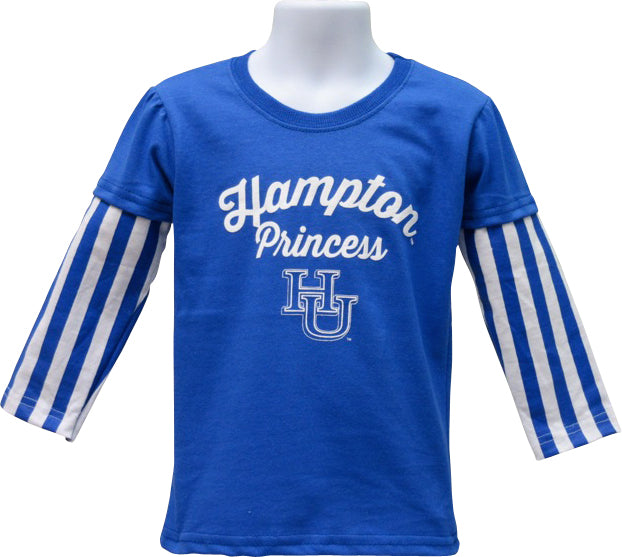 Hampton Cutest Princess L/S Tee - HBCUprideandjoy