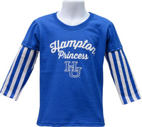 Hampton Cutest Princess L/S Tee - HBCUprideandjoy