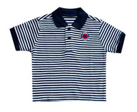 HU Striped Toddler Polo Shirt - HBCUprideandjoy