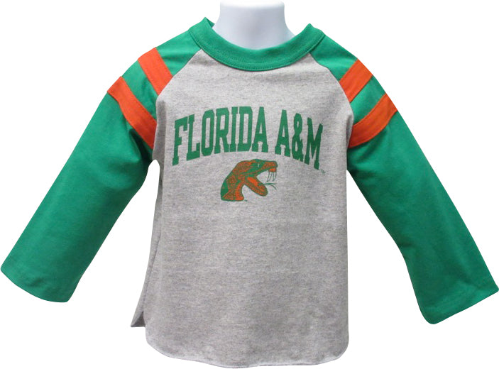 Florida A&M Rugby Style Long Sleeve Tee