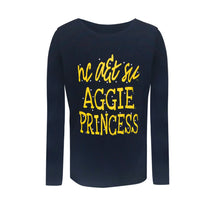 The Aggie Princess Long-Sleeve Youth Tee - HBCUprideandjoy