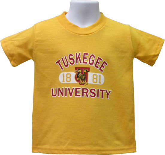 Tuskegee University Founders T-Shirt (Gold) by Next Generation HBCU - HBCUprideandjoy