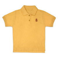 Tuskegee Toddler Polo Shirt Gold - HBCUprideandjoy
