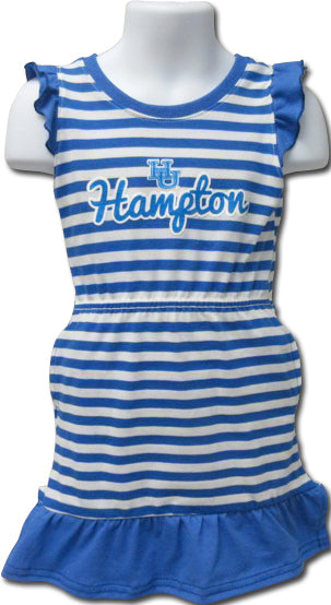 Hampton Queen in Training Stripe Dress - HBCUprideandjoy